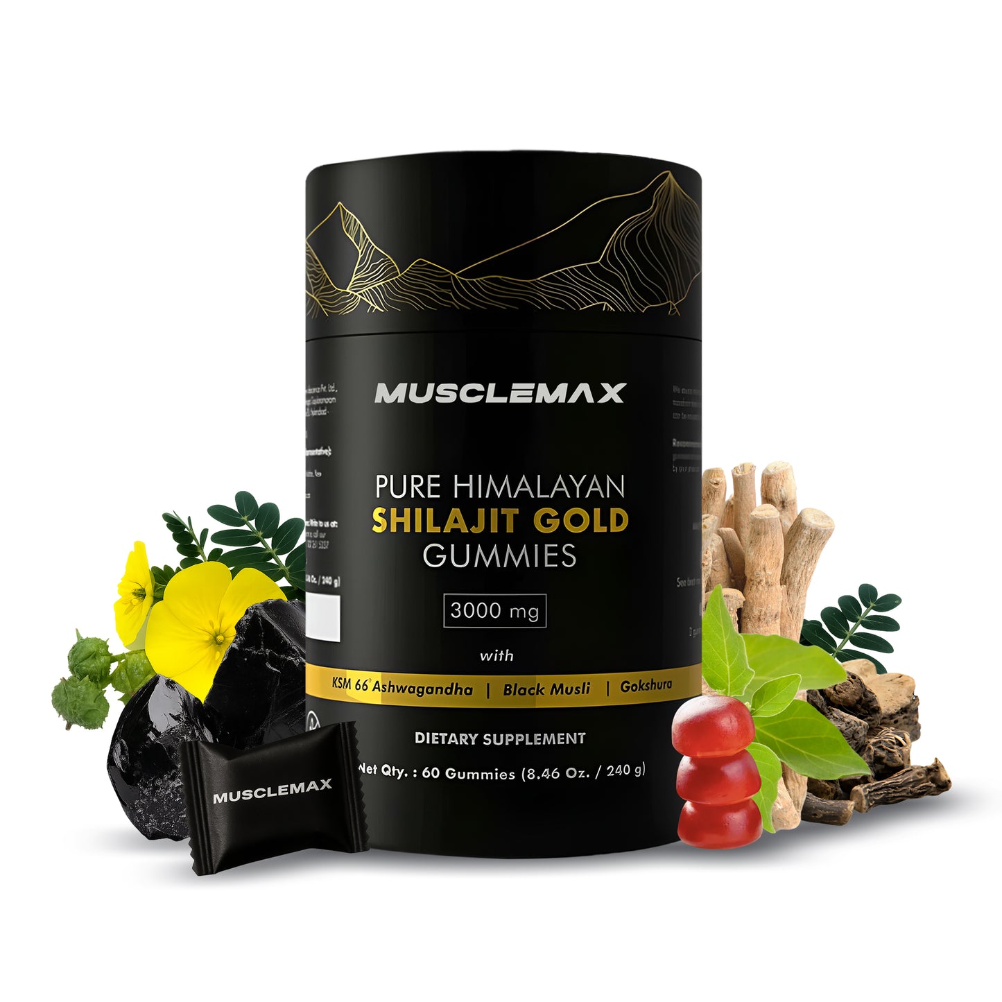 MuscleMax™ Pure Shilajit Gummies