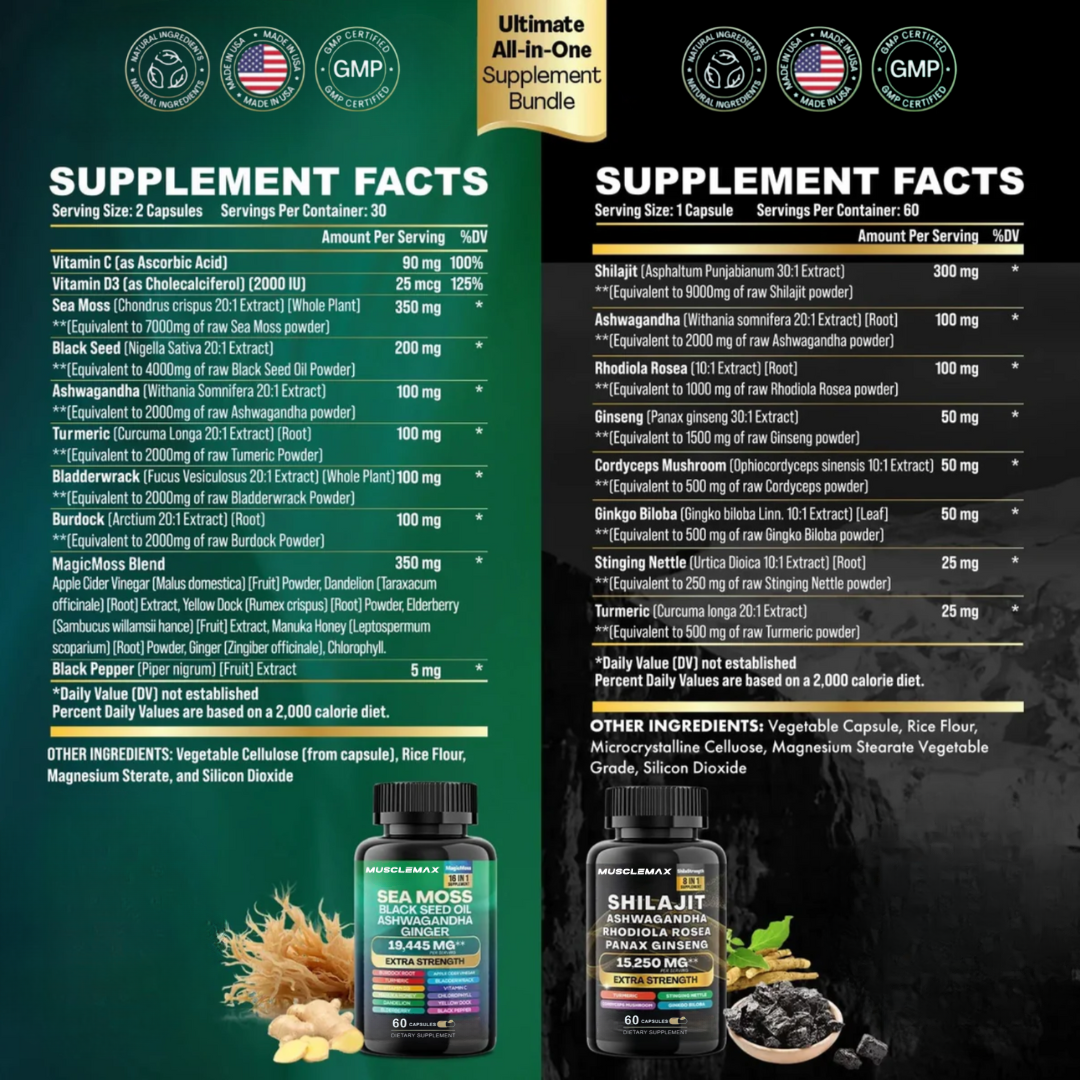 MuscleMax™ Sea Moss Blend