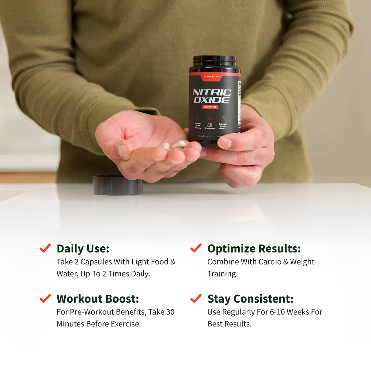 MuscleMax™ Nitric Oxide Booster