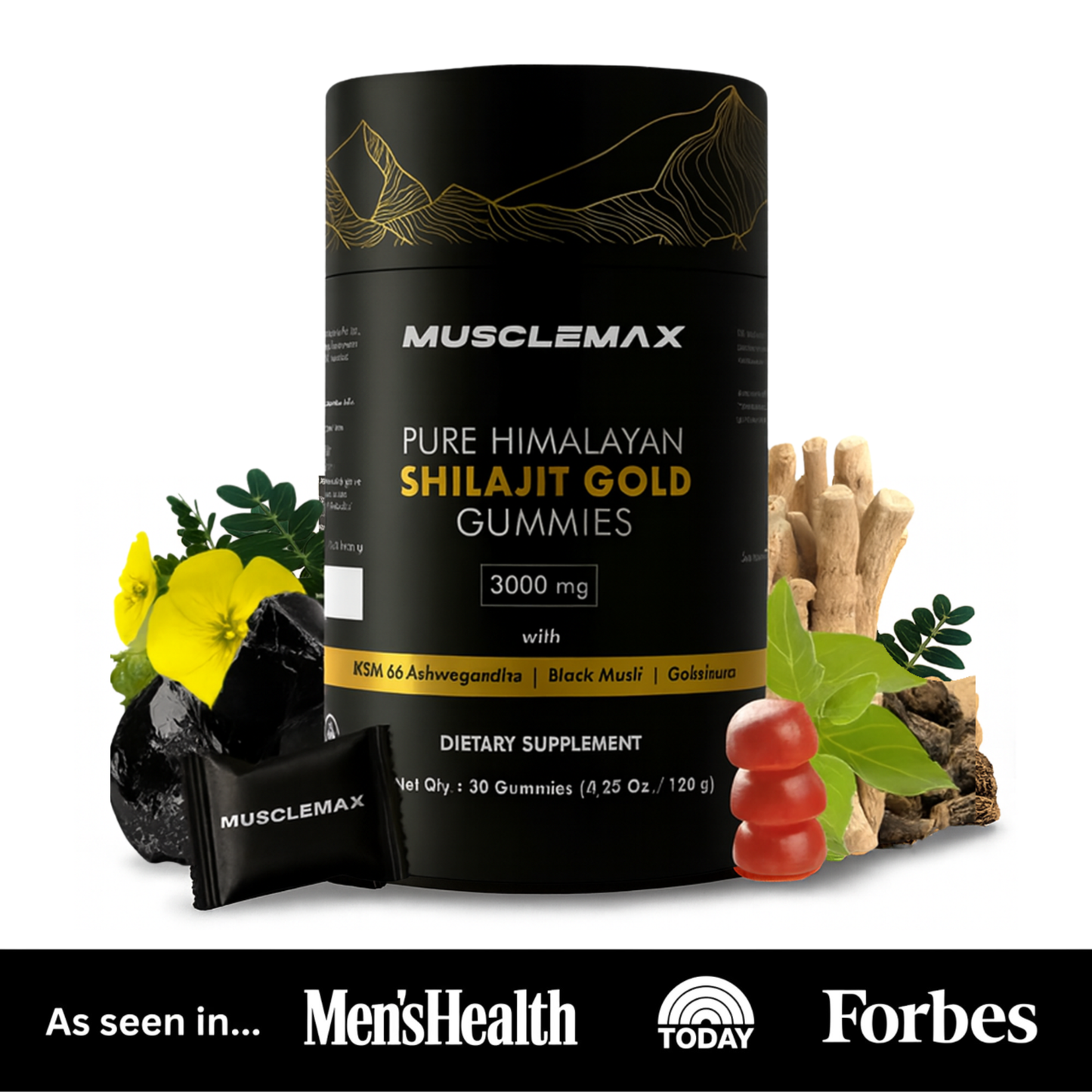 MuscleMax™ Pure Shilajit Gummies