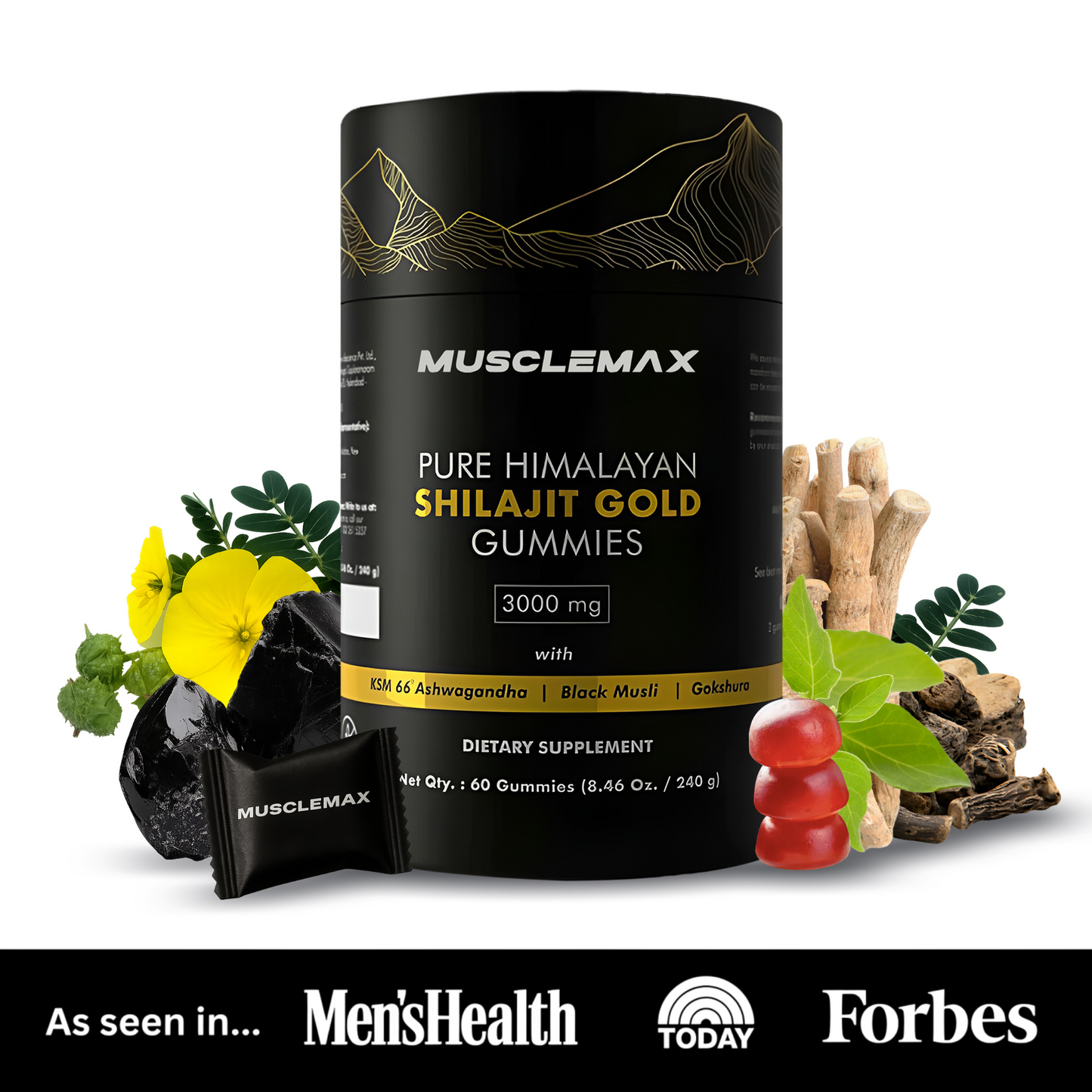 MuscleMax™ Pure Shilajit Gummies