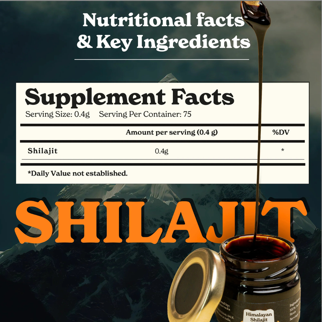 MuscleMax™ Pure Shilajit Resin