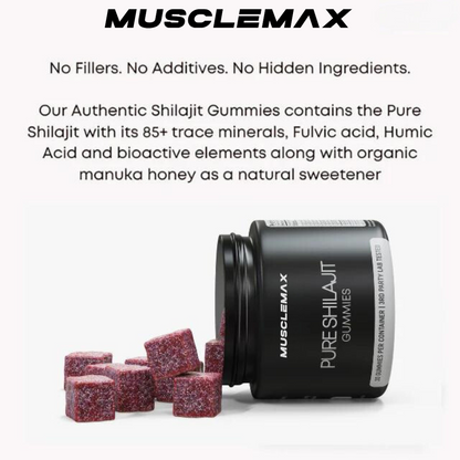 MuscleMax™ Shilajit Gummies