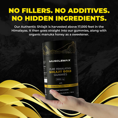 MuscleMax™ Pure Shilajit Gummies