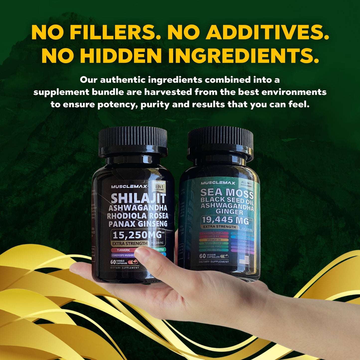Sea Moss & Shilajit Women's Supplement Bundle