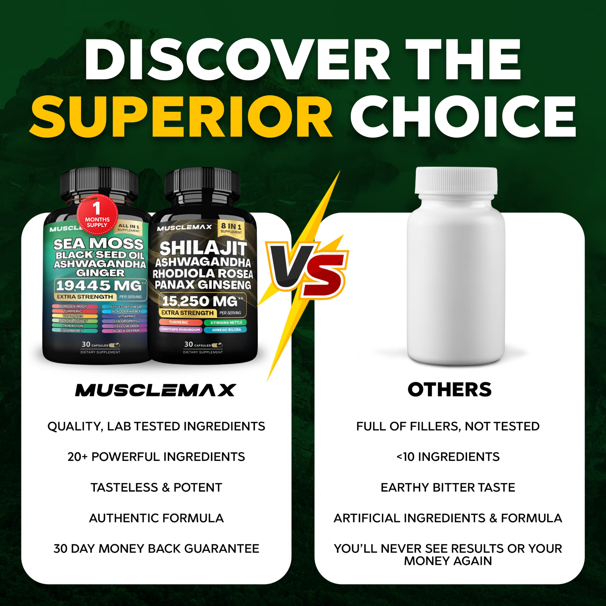 MuscleMax™ 20-in-1 Supplement Bundle