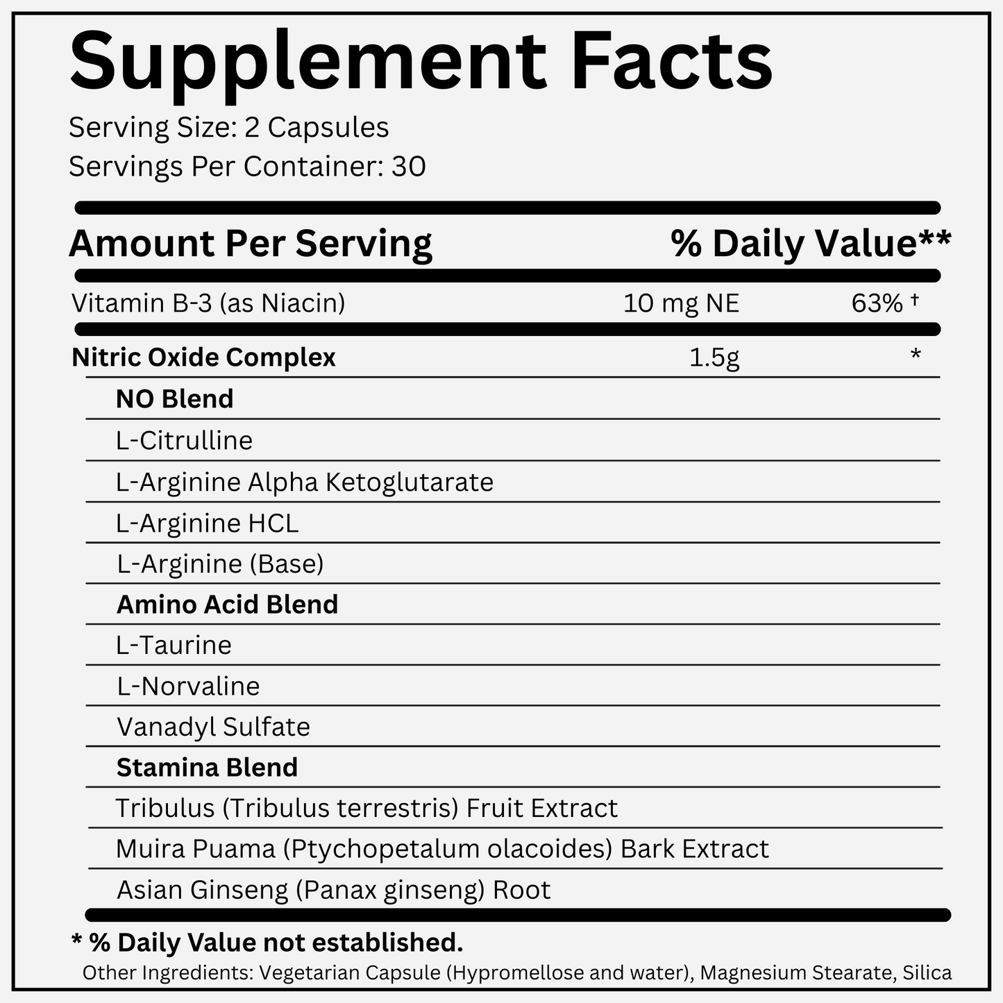 MuscleMax™ Nitric Oxide Booster