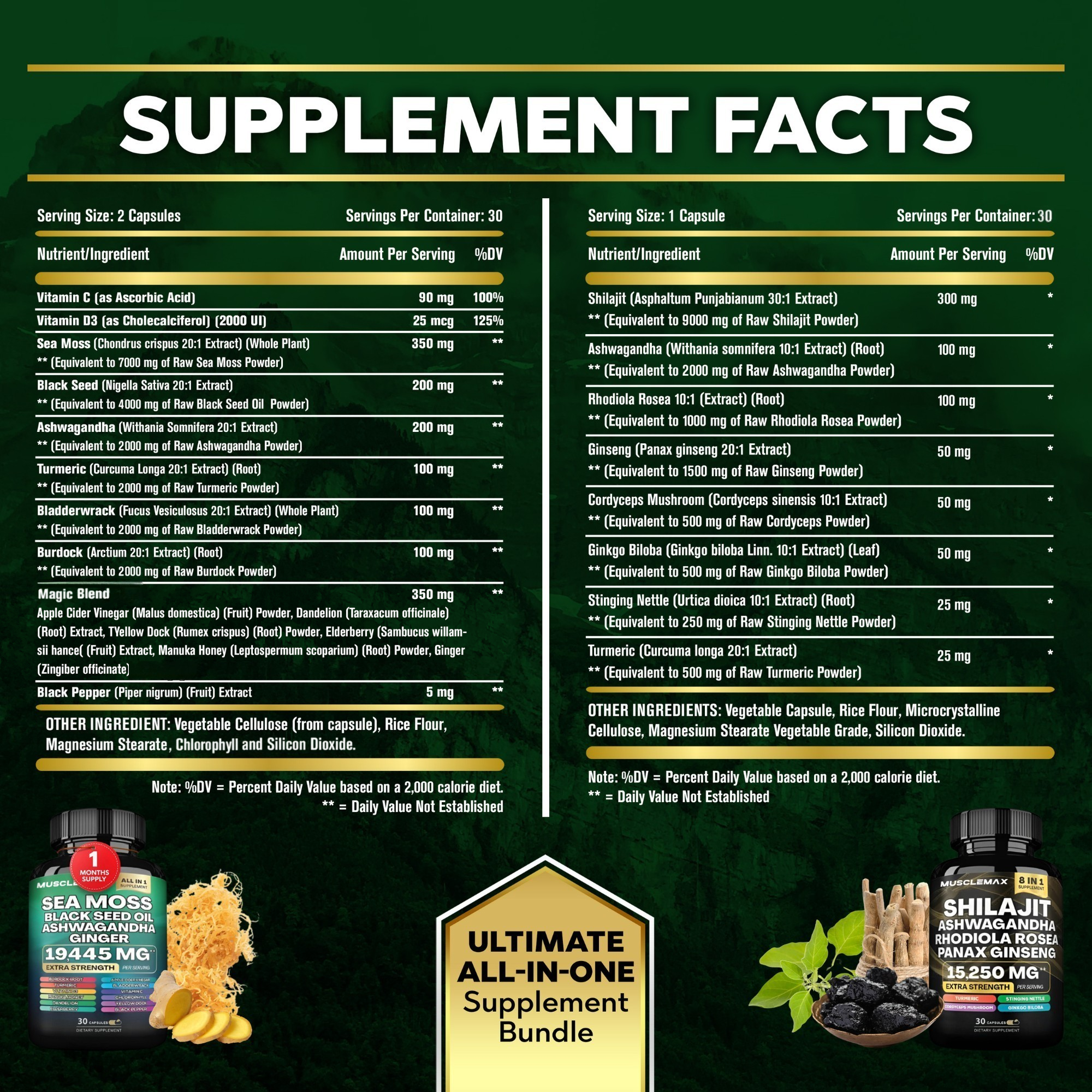 MuscleMax™ 20-in-1 Supplement Bundle