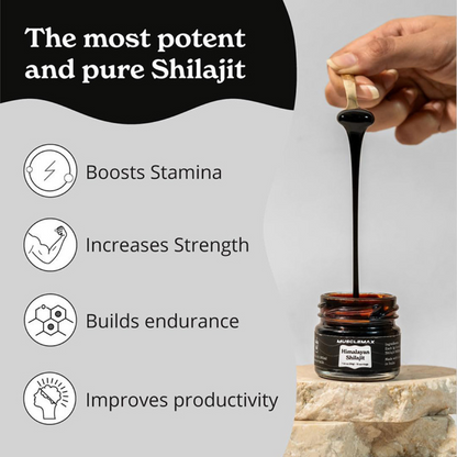 MuscleMax™ Pure Shilajit Resin